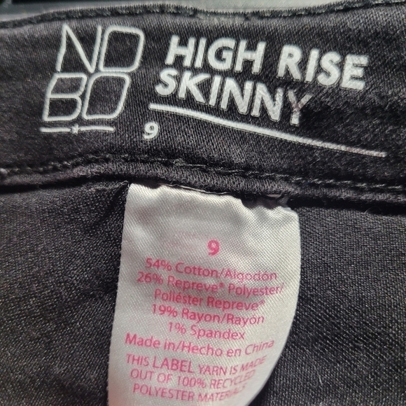 Nobo  high RISE skinny size 9 - Picture 3 of 3